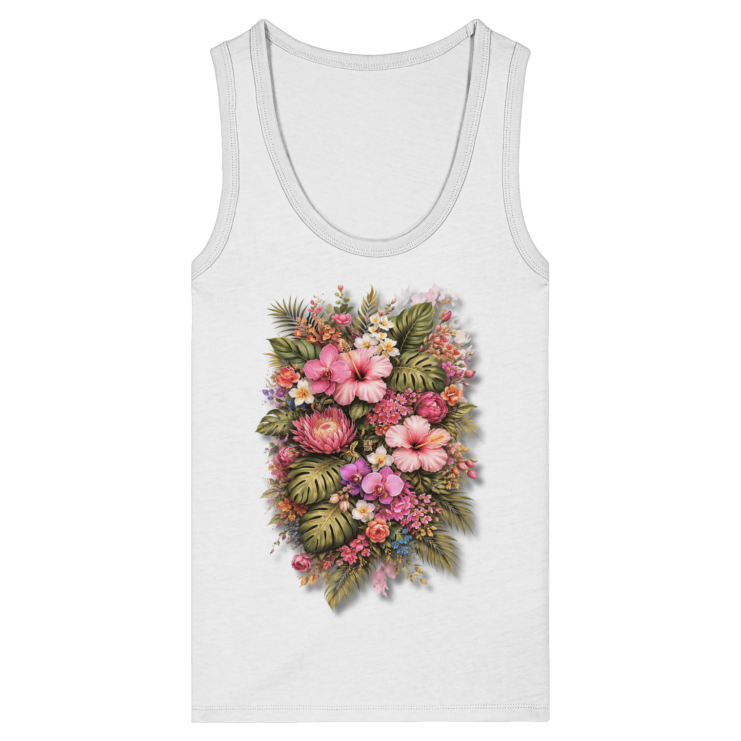 FLOWERPOWER! - Women's Organic Fitted Tank Top