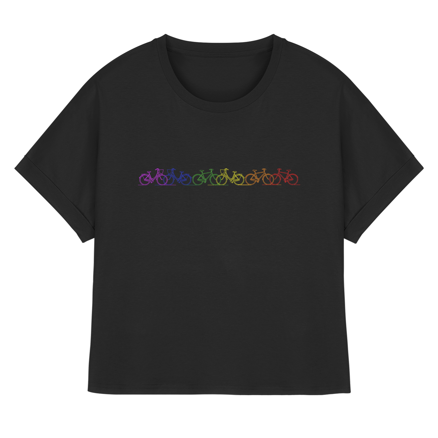 LEEZENPRIDE! - Womens Organic Rolled Sleeves T-Shirt