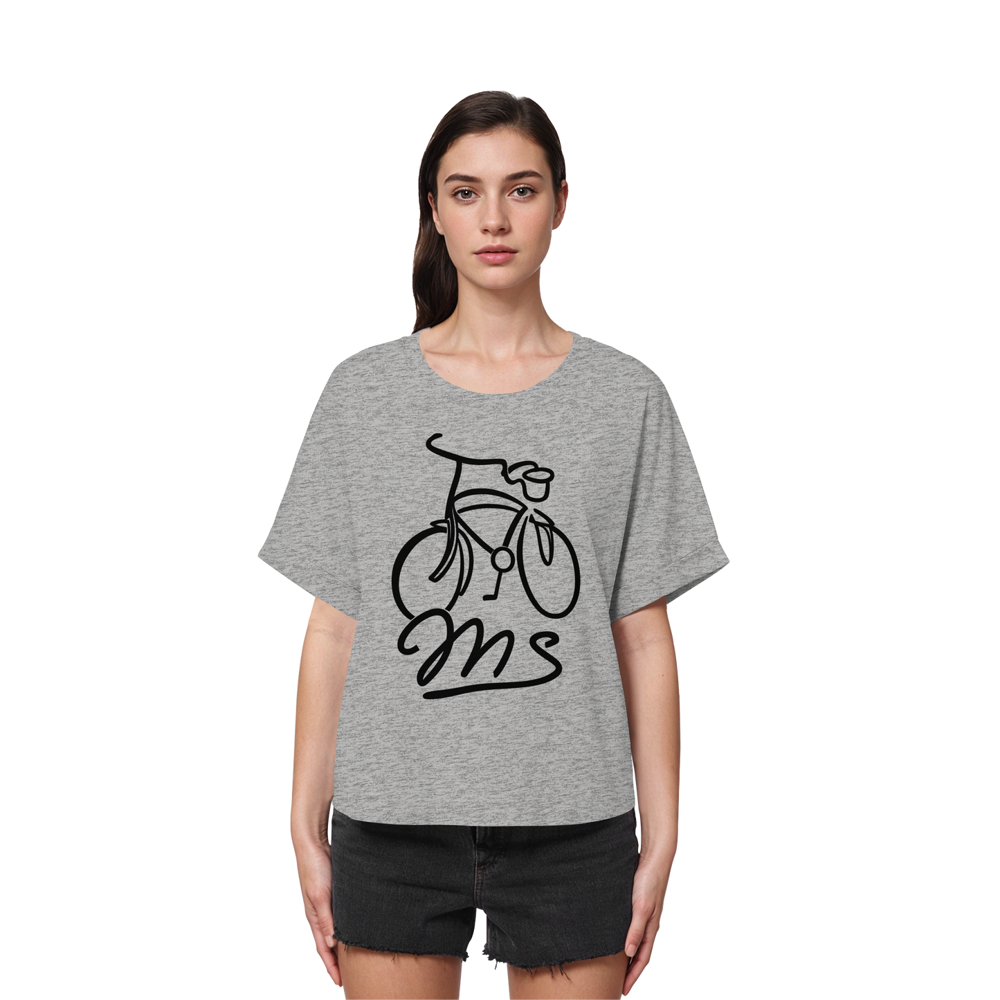 LEEZEMS! - Women's Organic Rolled Sleeves T-Shirt