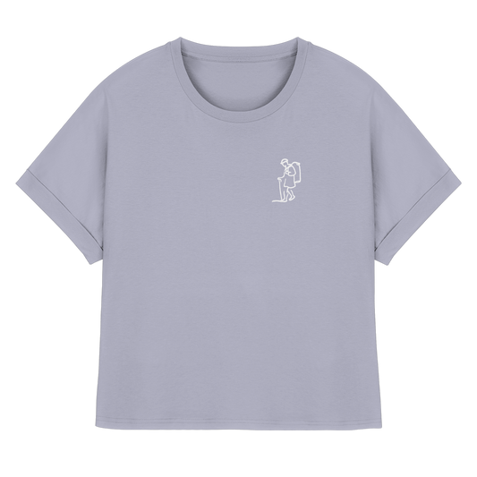 KIEPENKERL! (Stick) - Womens Organic Rolled Sleeves T-Shirt