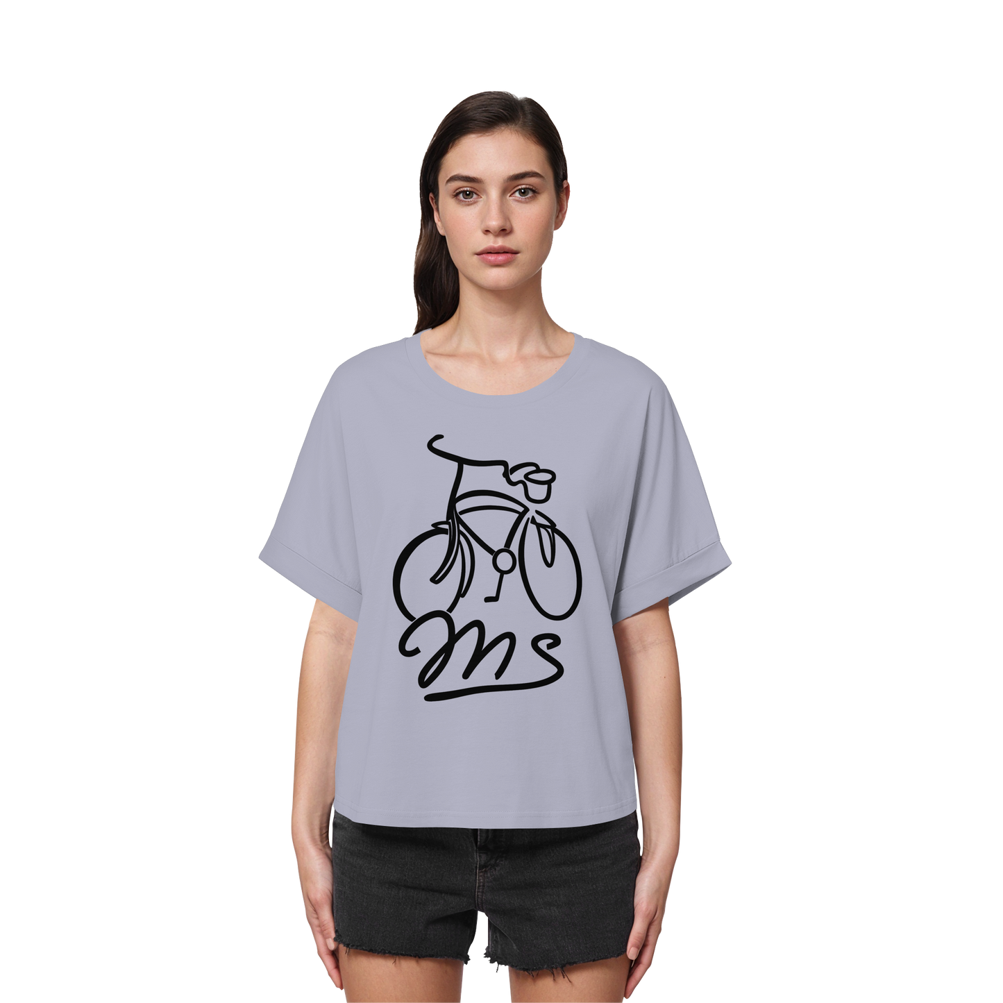 LEEZEMS! - Women's Organic Rolled Sleeves T-Shirt