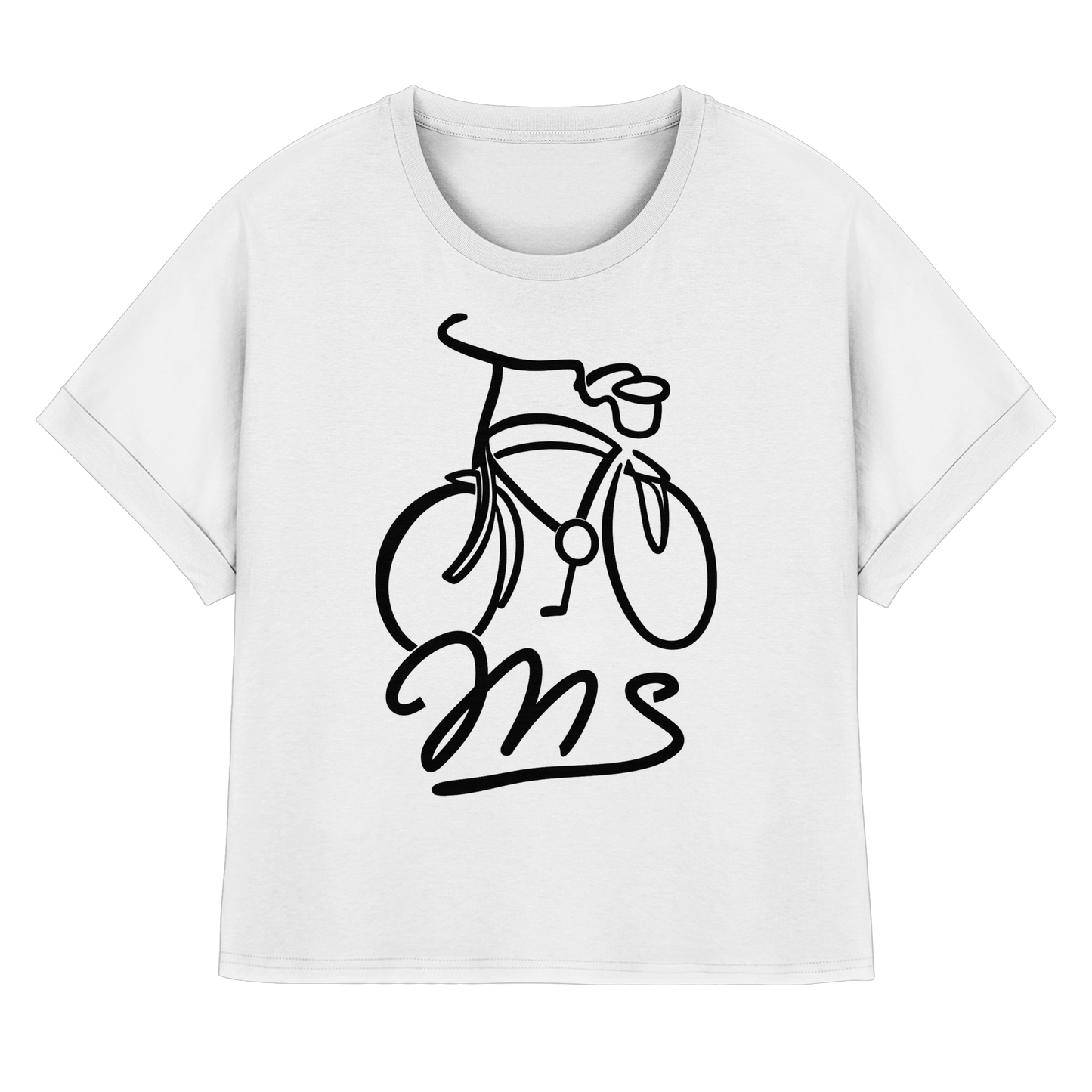 LEEZEMS! - Women's Organic Rolled Sleeves T-Shirt
